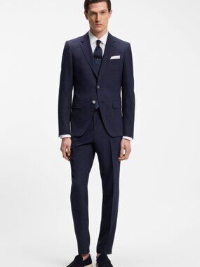 Hugo Boss Navy Blue Suit